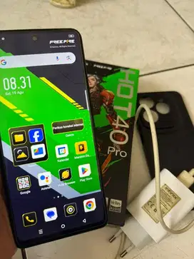 Infinix Hot 40 pro ram 8/256 mulus