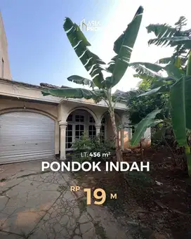 rumah lama hitung tanah pondok indah jakarta selatan