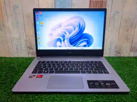 ACER ASPIRE A314-22 tahun 2020 AMD Ryzen 3-3250 RAM 8 GB SSD 512 GB