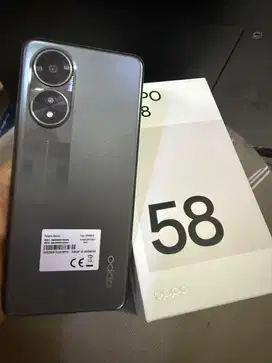 Oppo A58 ram 6/128 mulus