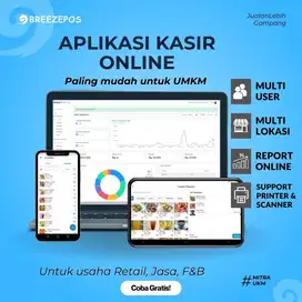 APLIKASI MESIN KASIR ANDROID UNTUK TOKO , CAFE, SALON