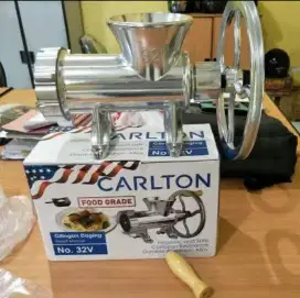 Gilingan daging dan kacang Carlton Uk 32  Baru 1x pakai