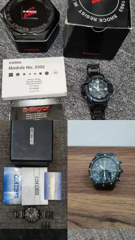 Gshock & Seiko BUNDLING