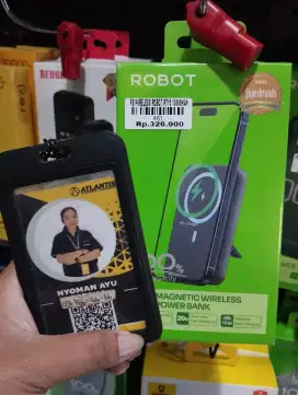 PB WIRELESS ROBOT RT15 10000MAH | ATLANTIS DAHSYAT