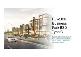Dijual Ruko ICE BSD – Sudah Ada Penyewa, Tinggal Terima Uang!