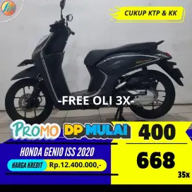 PROMO DP 400RIBU HONDA GENIO ISS 2020 ANGSURAN SANGAT RINGAN