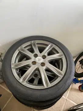 Velg + ban yaris lele R16
