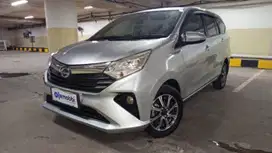 DP Rendah  7JT Daihatsu Sigra 1.2 R Bensin-AT 2020 Silver