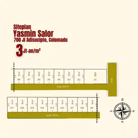 Strategis 700 m Jl Adisucipto Colomadu, SHM : 93 m2