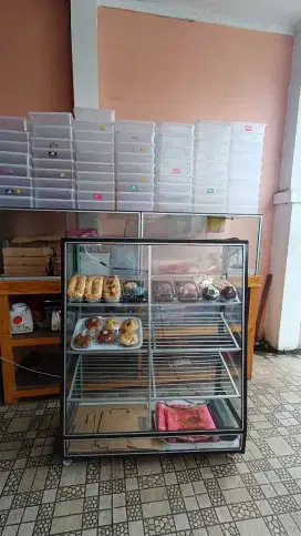 ETALASE ROTI 2 SUSUN