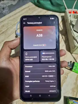 HP OPPO A38 RAM 4+4/128