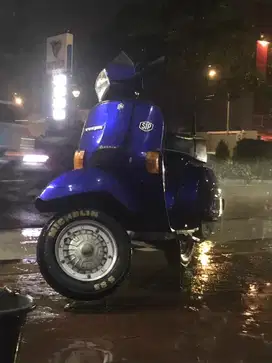 Vespa excel 1990 restorasi