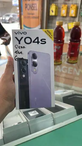 BARUU!! VIVO Y04s RAM 4+4/64 ORIGINAL GARANSI RESMI BISA TUKAR TAMBAH