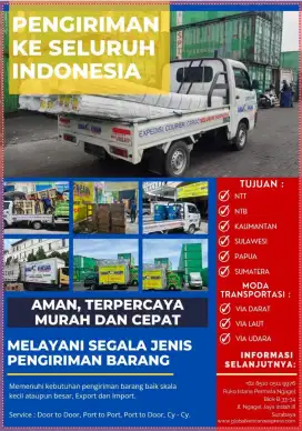 Jasa Pengiriman Barang Ke Seluruh Indonesia