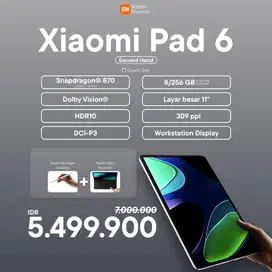 [LENGKAP] Xiaomi Pad 6 + Keyboard + Xiaomi Smartpen 2nd Gen - Bekas
