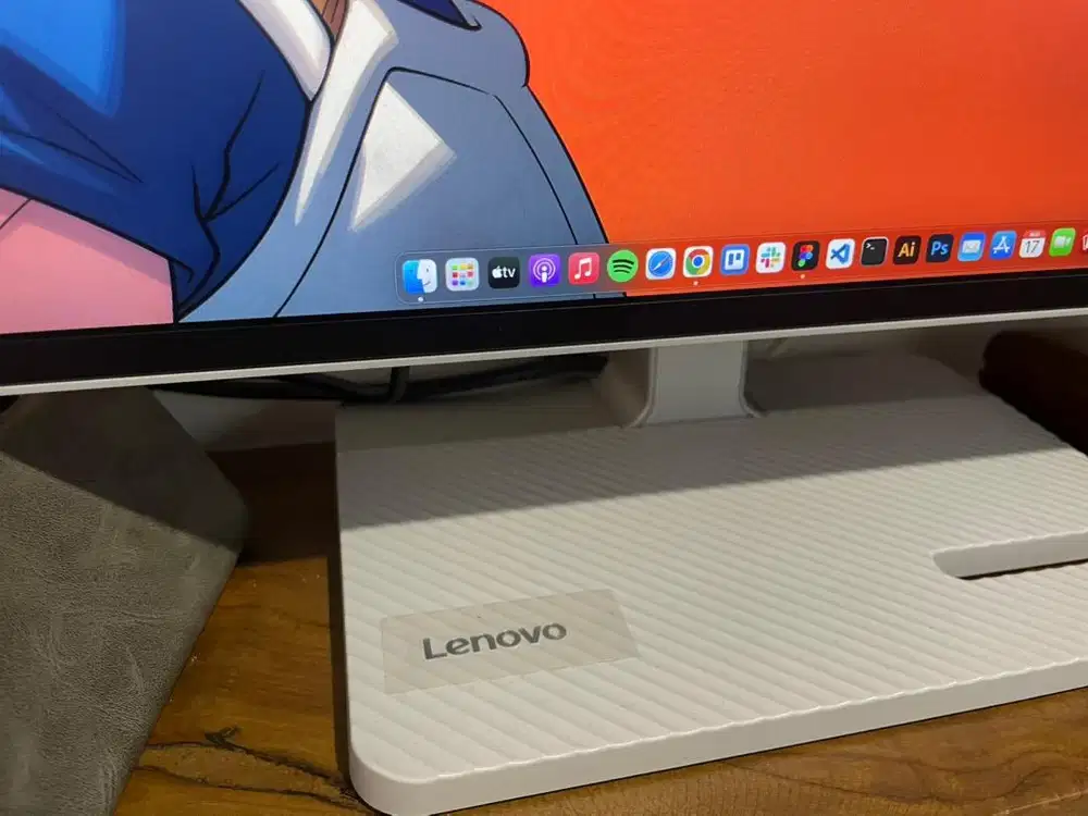 Preloved Monitor LED Lenovo L27Q-4a 27 inch IPS QHD (2 Bulan Pakai)