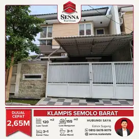 DIJUAL CEPAT BUTUH UANG RUMAH BAGUS WISMA MUKTI