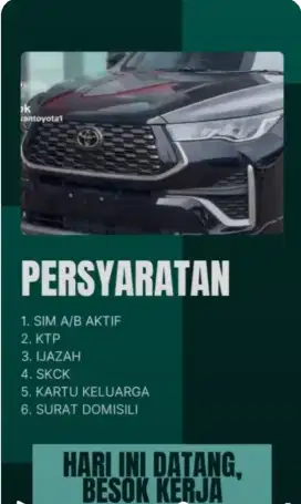 Membutuhkan driver taksi bandara berpengalaman