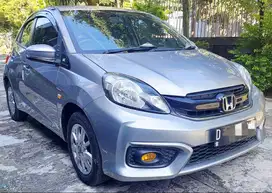 Honda Brio E cvt AT matik pemakaian 2018 cat ori kredit dp 10-15 jt