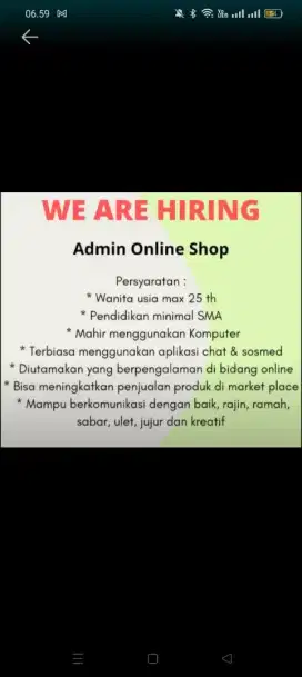 Admin + packing