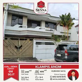 DIJUAL / SEWA CEPAT BUTUH UANG RUMAH BAGUS KLAMPIS ANOM
