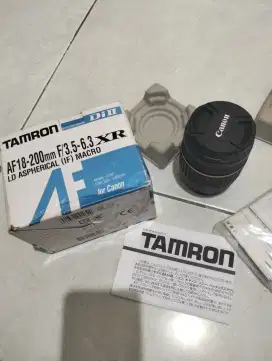 TAMRON 18-200 FOR CANON