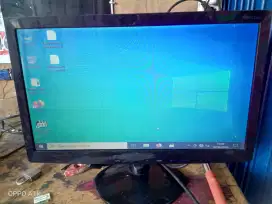 monitor LED AOC 16inci masih ok