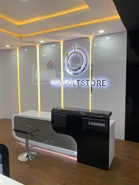meja kasir konter handphone mewah