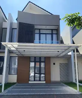 Rumah Modern Cluster Danau 8x15 4+1KT di Cluster Denver PIK 2