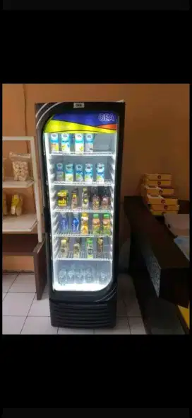 Jual bu kulkas pendingin minuman ukuran 5 rak normal no kendala
