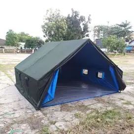 Tenda Pramuka Regu Camping 3x4 Kapasitas 6-8 Orang Perkemahan Dome