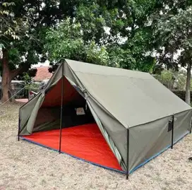 Tenda Pramuka Camping Ukuran 3M x 4M - Kapasitas 6- 8 Orang Regu