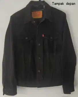 Jaket Levi's Trucker Hitam size S ORIGINAL