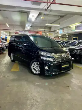 Low KM Toyota Vellfire ZG AT 2013 Antik bkn alphard 2014 G S