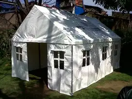 Tenda Unicef Posko Kesehatan Ukuran 3M x 4M - 4M x 6M Pengungsi Siaga