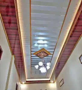 Plafon pvc & wpc panel terpasang