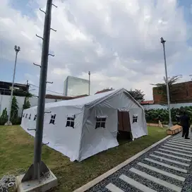 Tenda Serbaguna TNI Kesehatan Pengungsi Ukuran 6M x 12M