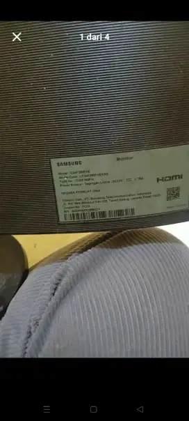 Monitor LCD Samsung Rusak