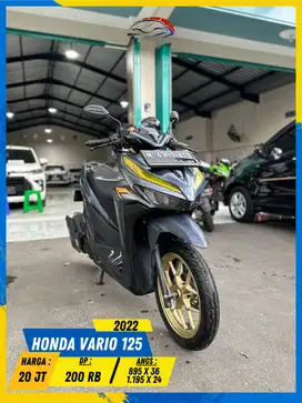 HONDA VARIO 125 2022 MANTAP GASS MASZEHH HIKMAH MOTOR KEPUH