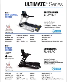 Treadmill elektrik tl fitness