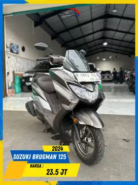 SUZUKI BRUGMAN 125 2024 MANTAP POLL BOSKUU HIKMAH MOTOR KEPUH