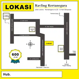JUAL TANAH KAVLING LOKASI STRATEGIS JLN UTAMA KERTANEGARA UBUNG DPS