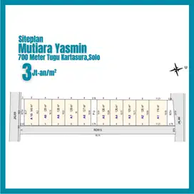 Lokasi Kartasura, Barat Kota Solo, Cocok Hunian Pun Kos : SHM, 125 m2
