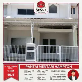 DIJUAL / SEWA CEPAT BUTUH UANG RUMAH BAGUS SIAP HUNI PANTAI MENTARI