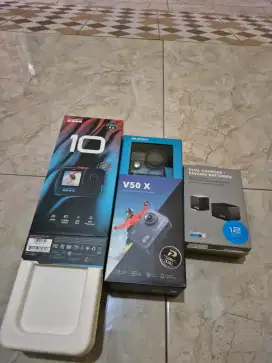 Gopro Hero 10 dan Akaso V50