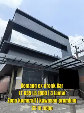 Zona komersil, ramai! Gedung Ex dronk bar jalan kemang raya