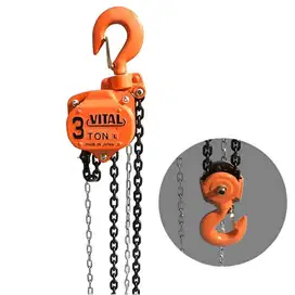 3 ton x 5 meter Chain Hoist Manual / Kerekan VITAL (Japan)