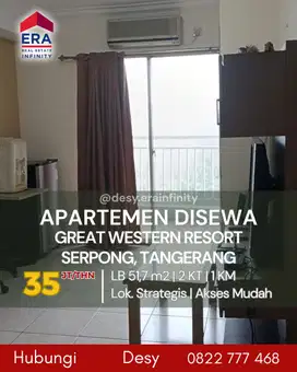 Disewakan Apartemen Great Western Resort Tower A lt 12 No. 8