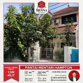 DIJUAL / SEWA CEPAT BUTUH UANG RUMAH BAGUS PANTAI MENTARI