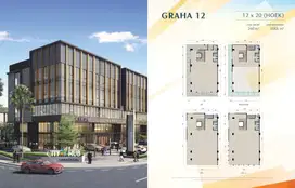 Ruko Commersial Terbaik City Hub di Lokasi Ramai di Gading Serpong